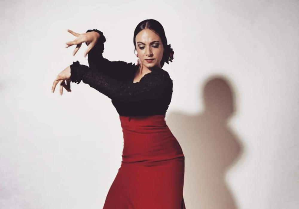 Falda ensayo flamenco corta -Faldas para baile flamenco 2022